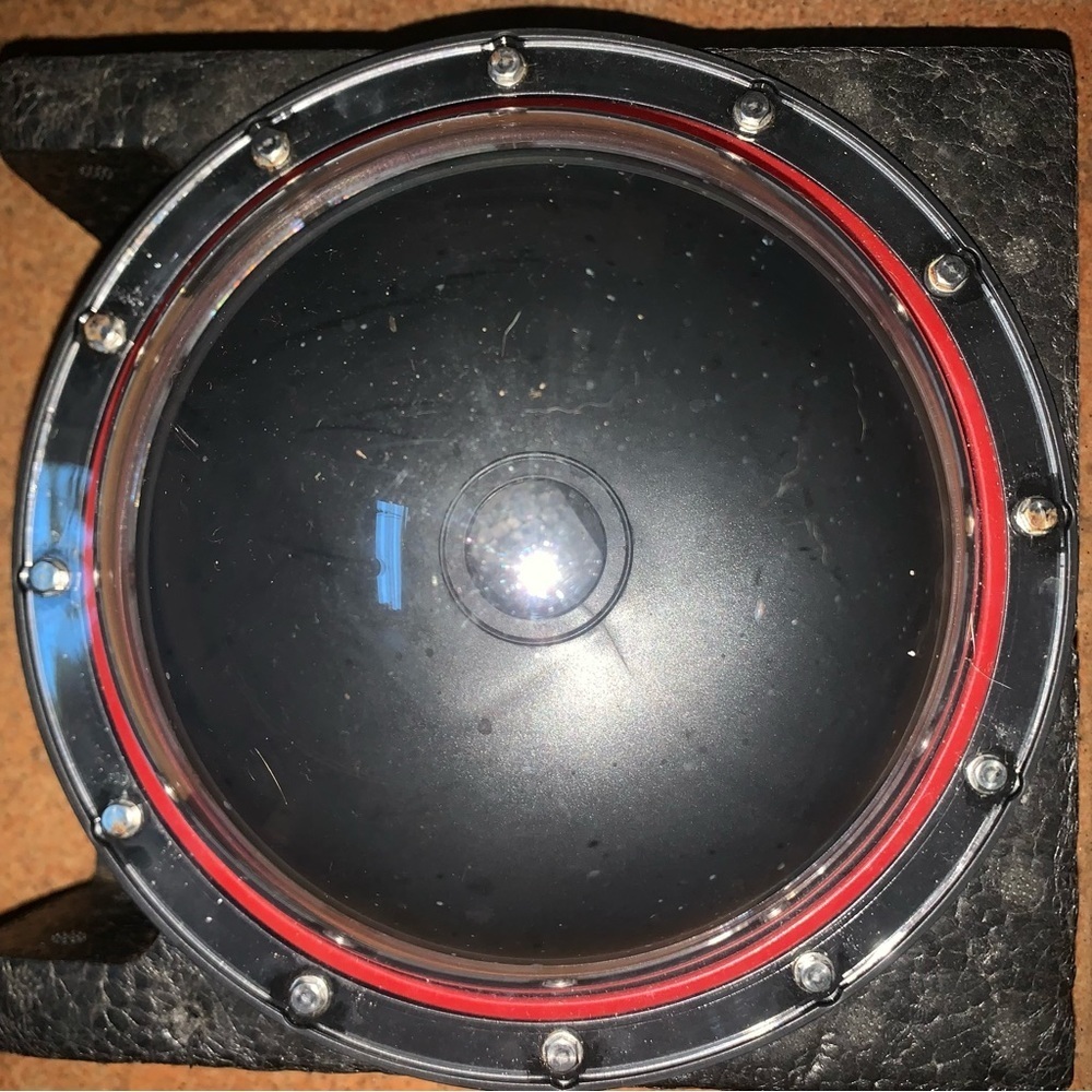 Telecom dome port go pro hero 5 underwater housing fish eye - Picture 3 of 8